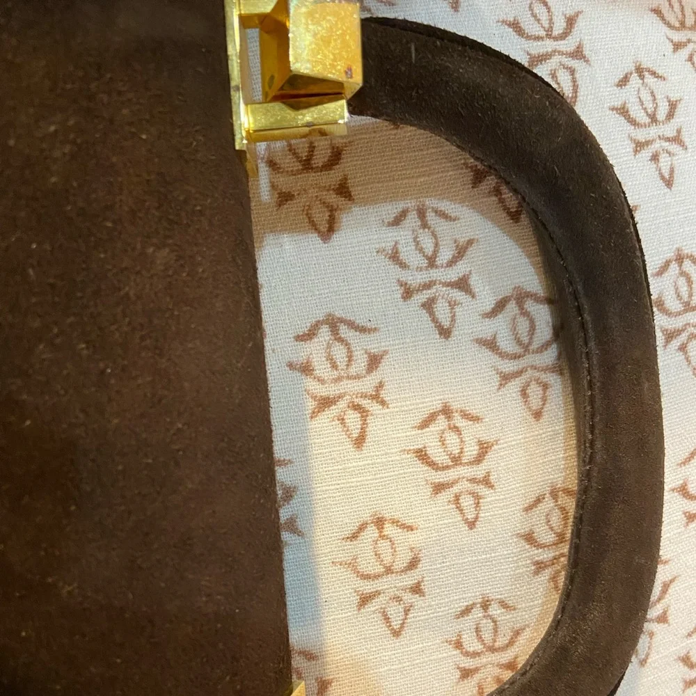 Vintage Tano of Madrid Suede Bag - Picture 12 of 13